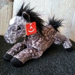 *NEW* AURORA Jack Dapple Grey Horse Pony Plush 11" 2022
